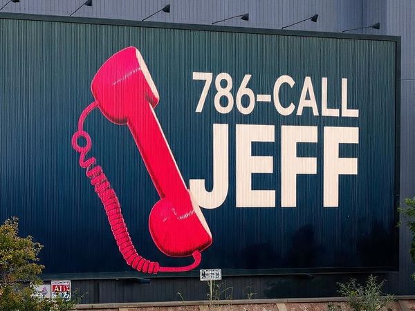 786-CALL-JEFF billboard